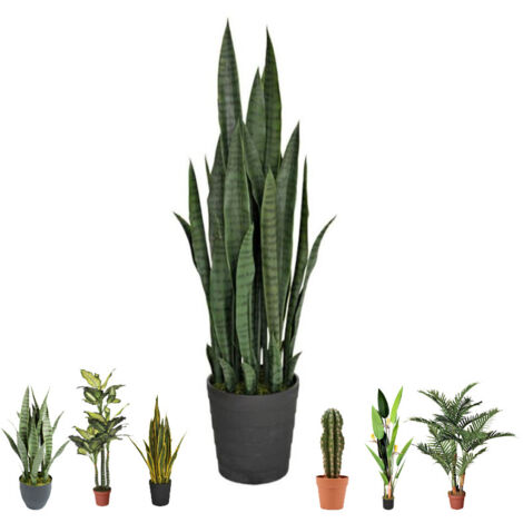 Pianta Artificiale Litleo Con Vaso Rosa - Fiore Finto Decorativo Per Casa E Ufficio - Altezza 27 Cm - Regalo Sempre Verde - 2