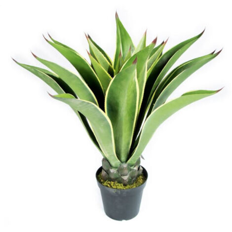 Pianta artificiale di strelizia 100h cm in vaso nero