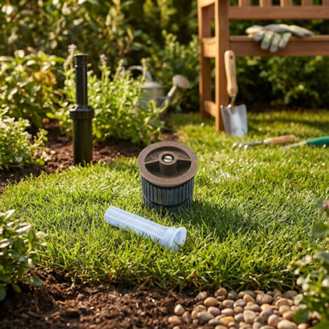 Ugello per irrigazione delle piante, 4 pezzi 2 in 1 bottiglie di plastica per irrigazione, strumento per irrigazione da giardino per piantine di semi di piante in vaso (4 colori