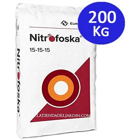 Concime Fertilizzante Tripla 15 da 200 kg 15% Azoto, 15% Fosforo, 15% Potassio, 5% Zolfo Per Tutte le Colture (1/5)