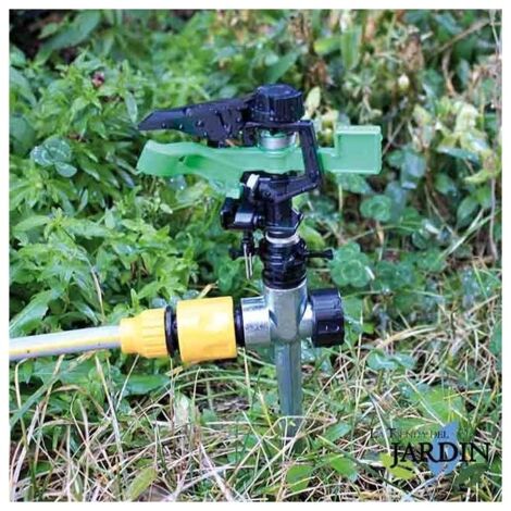 Set Di 5 Picchetto Di Supporto Per Irrigatori In Alluminio Doppio 1/2'' 20 Cm