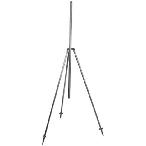 Treppiede per irrigazione in metallo da 1'' per irrigatori, supporto regolabile con filettatura per tubo da 32 mm