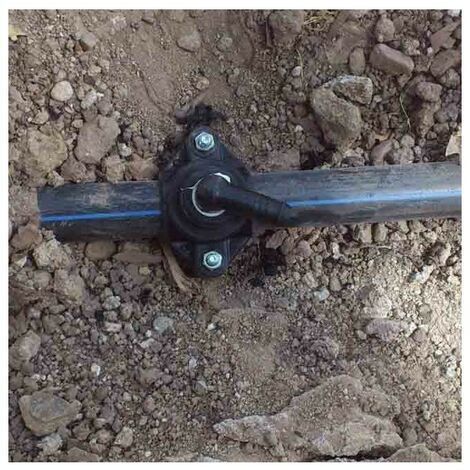 Collari Irrigazione 32 Mm - Pack 3, Uscita Filettata 3/4, Per Tubi PVC/Polietilene, Irrigazione A Goccia