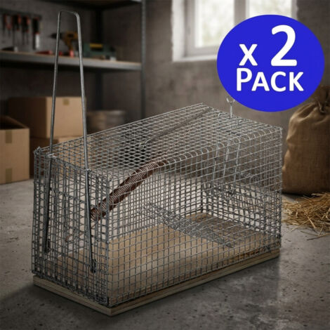VERDEMAX TRAPPOLA PER TOPI IN PLASTICA CONFEZIONE DUE PEZZI cm. 4,5x9,5