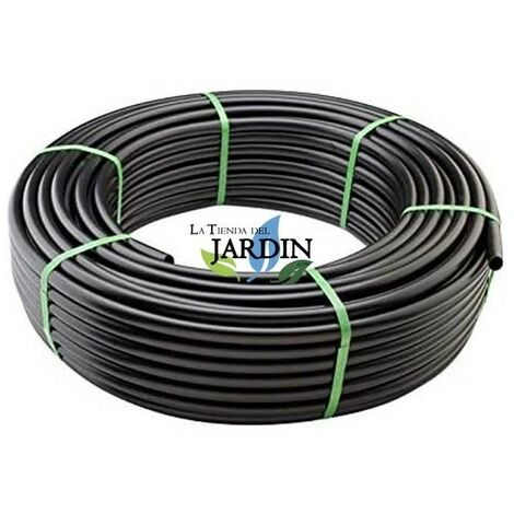 TUBO IRRIGAZIONE 20MM Confezione: 5 tee + 5 gomiti + 5 link + 2 tappi.  Raccordo in polietilene nero per tubo agricolo e alimen