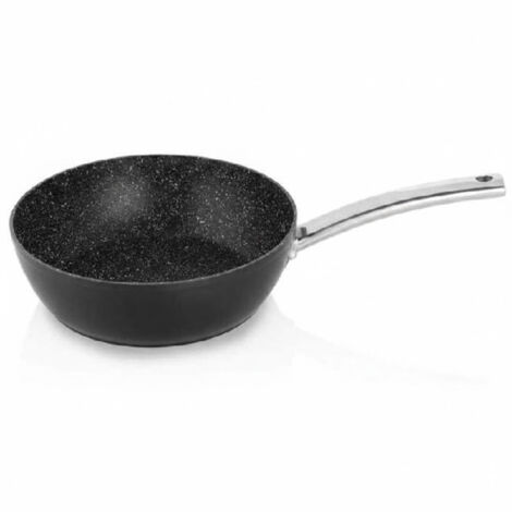 Sartén Óptima+ Pyrex aluminio forjado negro/rojo 20 cm