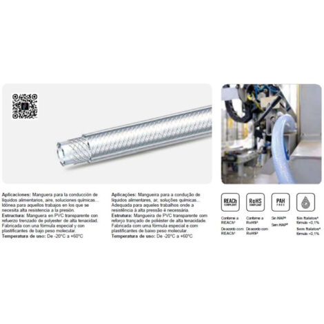 TUBO FITT ALIFLEX PER ASPIRAZIONE 25 MT X 20 MM