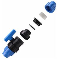 Connettore Per Pompe E Tubi In PVC 50mm – Raccordo A Manicotto Per Tubo Da 2″