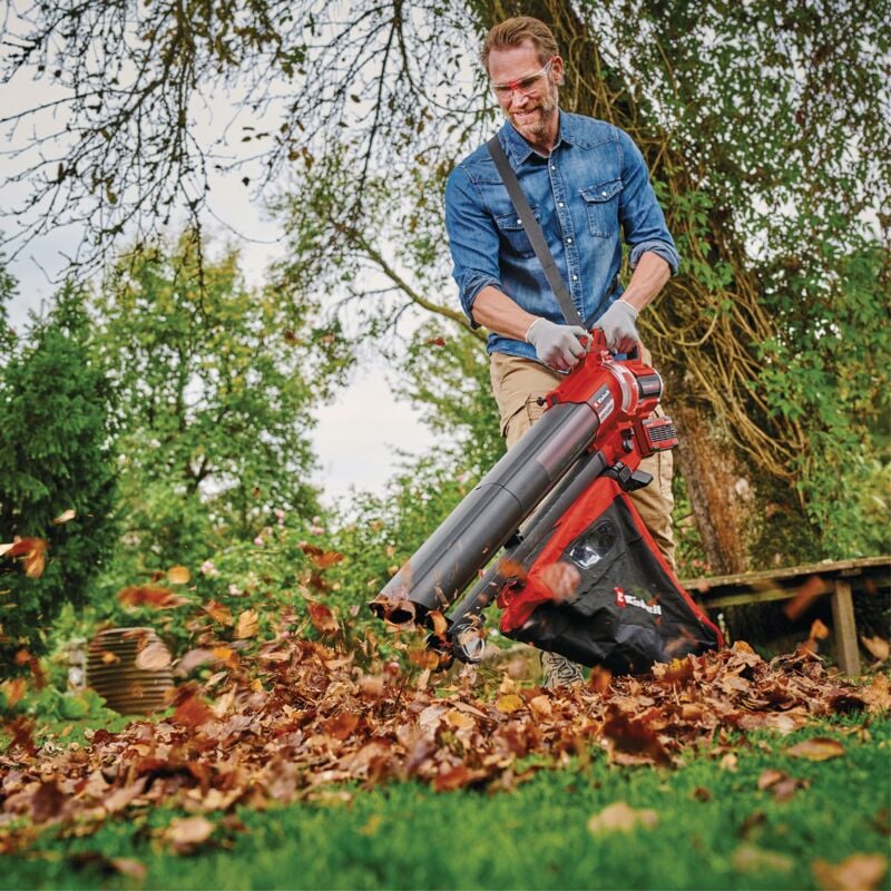 Einhell Professional Aspirateur-souffleur de feuilles sans fil VENTURRO 36/240 Power X-Change (36V, aspiration max 740 m³/h, sac collecteur 45L, moteur sans charbon) Livré sans batterie ni chargeur 4