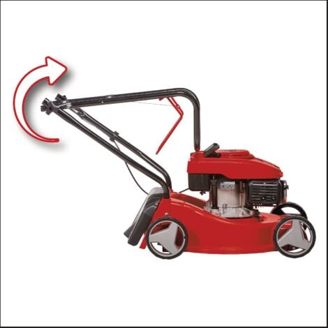 Einhell Tondeuse à gazon thermique GC-PM 40/2 (132cc, surfaces jusquà 800 m², Largeur de coupe 40 cm)