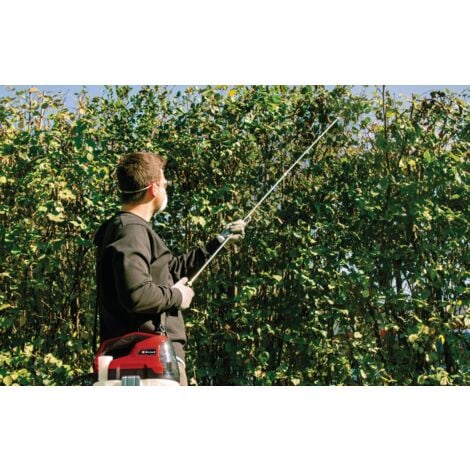 Einhell Lance téléscopique pour pulvérisateur à pression (avec cloche transparente, compatible avec GE-WS 18/35 Li, GE-WS 18/75 Li, GE-WS 18/150 Li)
