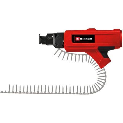 Einhell Chargeur de vis pour visseuses cloisons sèches (pour vis à fixation rapide de longueur 25 à 55 mm, embout inclus)