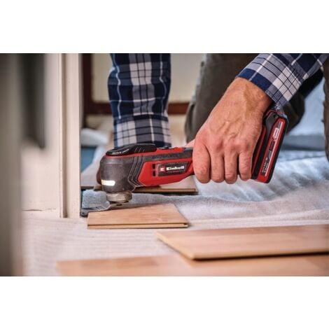 Einhell Professional Outil multifonction sans fil TP-MG 18 Li BL-Solo Power X-Change (18 V, 3 fonctions, mandrin magnétique, accessoires inclus) Livré sans batterie ni chargeur