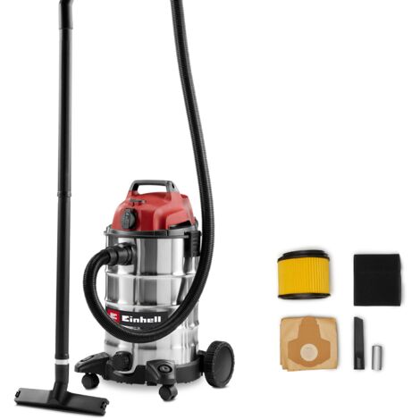 Einhell Aspirateur eau et poussière TC-VC 3055 SA (950 W, cuve de 30 L, capacité d’aspiration de 190 mbar) Livré avec Accessoires