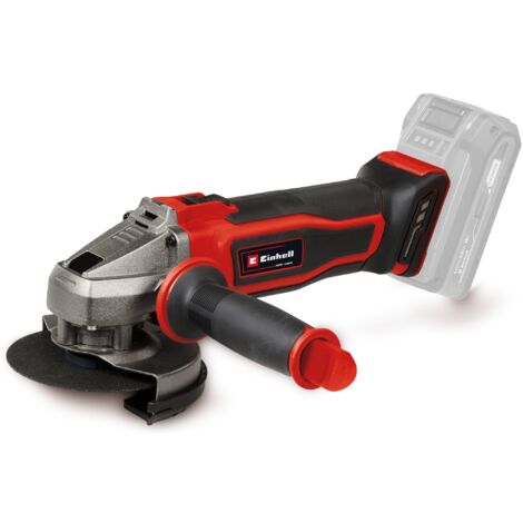 Einhell Meuleuse d’angle Ø125 mm sans fil TE-AG 18/125-2 Li-Solo Power X-Change (18 V, profondeur de coupe 33 mm, sans disque) Livré sans Batterie ni Chargeur