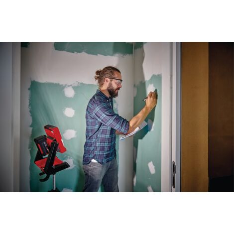 Einhell Projecteur sans fil TE-CL 18/2000 LiAC  Solo Power X-Change (18 V, Tête pivotante, fonction hybride, 2000 Lumen) Livré sans Batterie ni Chargeur