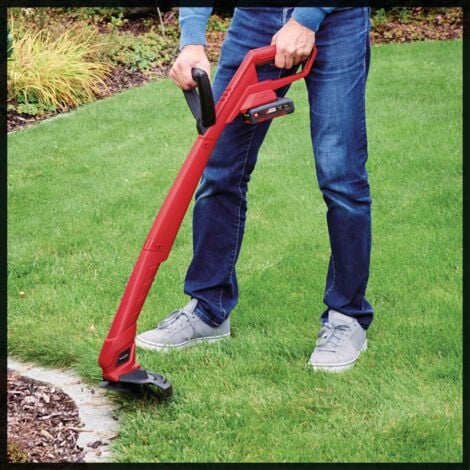 Einhell Coupe-bordures sans fil GC-CT 18/24 Li P - Solo Power X-Change (18V, Diam. De coupe lame 24 cm, avec 20 lames plastique) Livré sans Batterie ni Chargeur