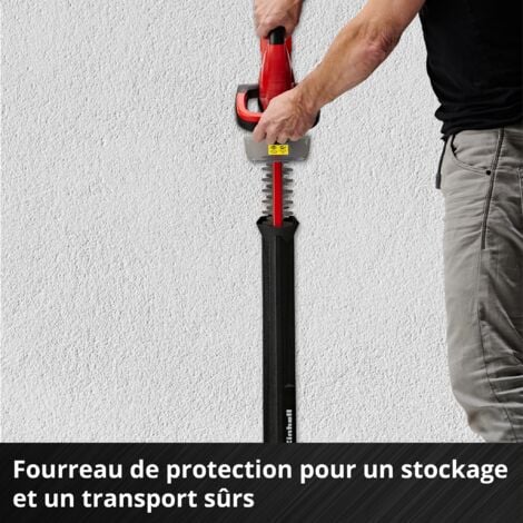Einhell Taille-haies sans fil GE-CH 1846 Li - Solo Power X-Change (18V, Longueur de coupe 46 cm, Longueur de lame 52 cm) Livré sans Batterie ni Chargeur