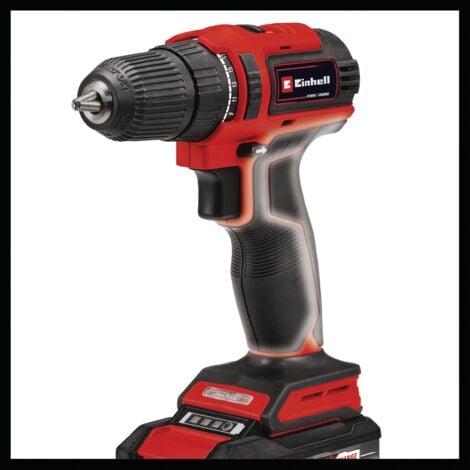 Einhell Perceuse Visseuse sans fil TE-CD 18/40 Li BL (2x2,0 Ah) Power X-Change (Li-Ion, 18 V, Couple 40 Nm, moteur sans charbon) Livré avec 2 Batteries 2,0Ah et un Chargeur