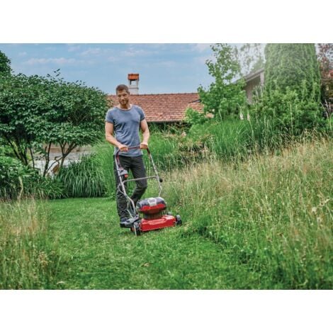 Einhell Tondeuse à gazon sans fil GE-CM 36/48 Li M-Solo Power X-Change (36 V, 48 cm largeur de coupe, jusqu'à 1000 m², fonction mulching) Livré sans Batterie ni Chargeur