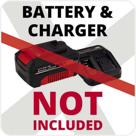 Einhell Motobineuse sans fil GE-CR 18/20 Li E-Solo Power X-Change (18 V, régulateur de la vitesse, lame scarificatrice, poignée additionnelle) Livré sans Batterie et sans Chargeur