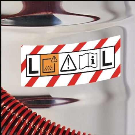 Einhell Aspirateur de chantier TE-VC 2025 SACL (1 200 W, Cuve 25L, classe de poussières L, pour des poussières de valeurs MAK1 mg/m³) Vendu avec plusieurs buses et filtres