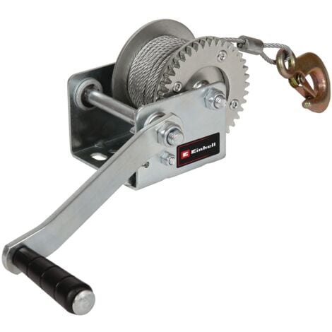 Einhell Treuil manuel TC-WI 500 (capacité de charge maximale de 500 kg, câble de 10 mètres)