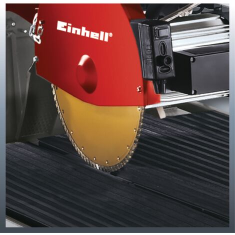 Einhell Coupe-carrelage TE-SC 920 L (2200 W, Longueur de coupe 920 mm, Interrupteur de sécurité, Butée d'angle réglable,Pieds stables)