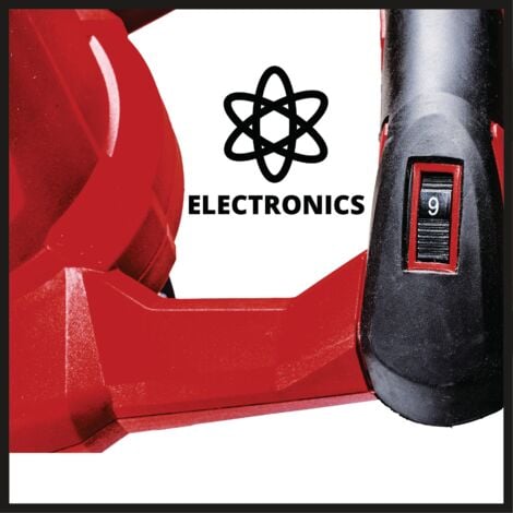 Einhell Mélangeur de peinture et de mortier TE-MX 1600  2 CE Twin (1600 W, transmission à 2 vitesses, y compris deux agitateurs pour malte Ø 120 mm)