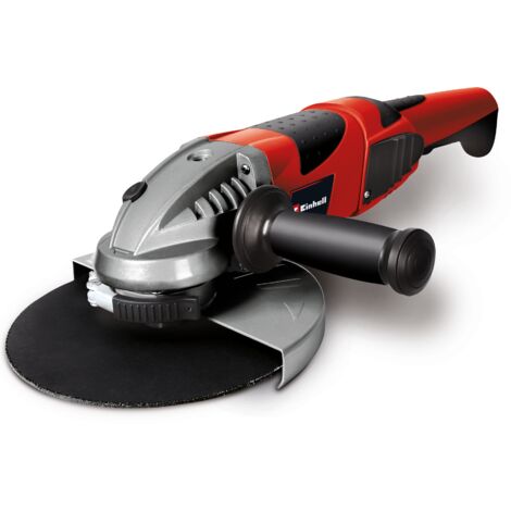 Einhell Meuleuse d'angle Ø230mm TE-AG 230/2000 (2000 W, Capot de protection, Poignée ergonomique) Livré avec poignée supplémentaire