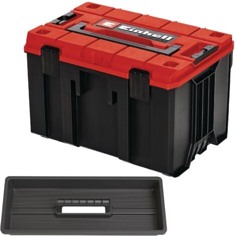 Einhell Coffret de rangement E-Case M (90 kg max, pour le rangement modulable déquipements sensibles)