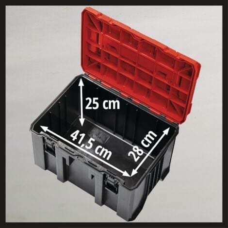 Einhell Coffret de rangement E-Case M (90 kg max, pour le rangement modulable déquipements sensibles)
