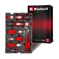 Einhell Mix&Match Insert Pinces 9 pcs (Circlips, Pinces, Coupe-Câbles, Aimant Télescopique, Système E-Case)