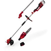 Einhell Outil multifonctions 4en1 sans fil GE-LM 36/4in1 Li-Solo Power X-Change (36V, tête de taille-haies inclinable sur 7 positions) Livré sans Batterie ni Chargeur