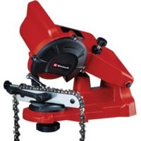 Einhell Affûteuse de chaîne de tronçonneuse GC-CS 85 E (85 W, Epaisseur de la meule 3,2 mn, Dispositif de serrage) Livrée avec 1 meule abrasive