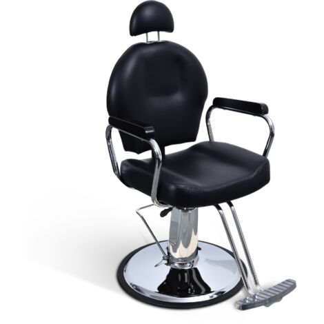 Barberpub Friseurstuhl Friseursessel Bedienungsstuhl Friseureinrichtung 3022BK (1/5)