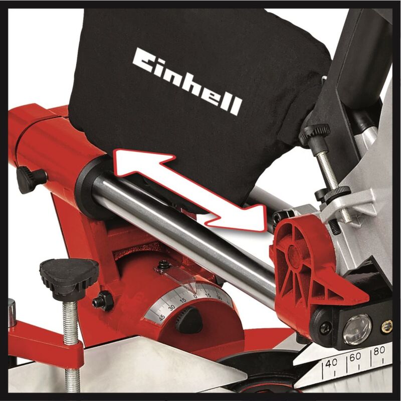 Troncatrice radiale legno Einhell TC-SM 2131 DUAL – lama 210 mm a