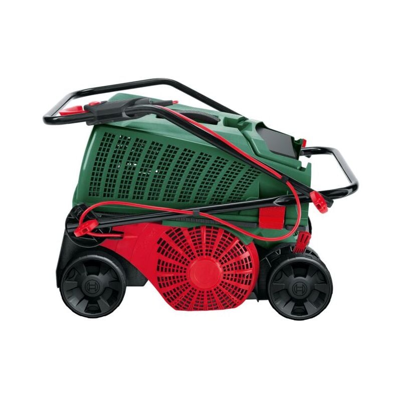 Bosch Home and Garden Arieggiatore per prato elettrico UniversalRake 900,  900 W, larghezza di lavoro: 32 cm, capacità del cesto raccolta: 50 l