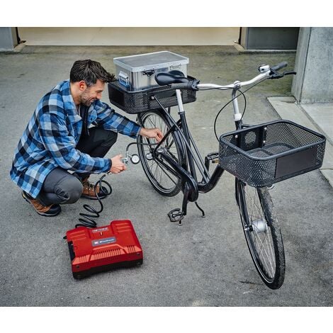 Basics - Compressore ad aria, compatto e portatile, con borsa per  trasporto, Nero : : Auto e Moto