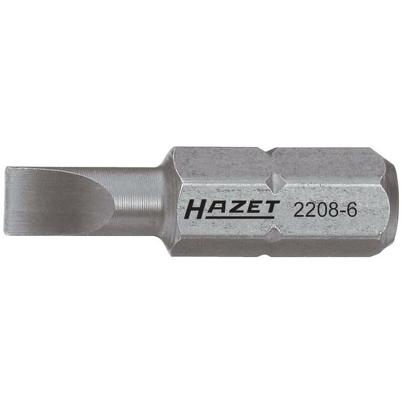 Tournevis Hazet HEXAnamic - Taille 0,6x3,5 Mm - Manche Tri-Matière Antidérapant - Professionnel