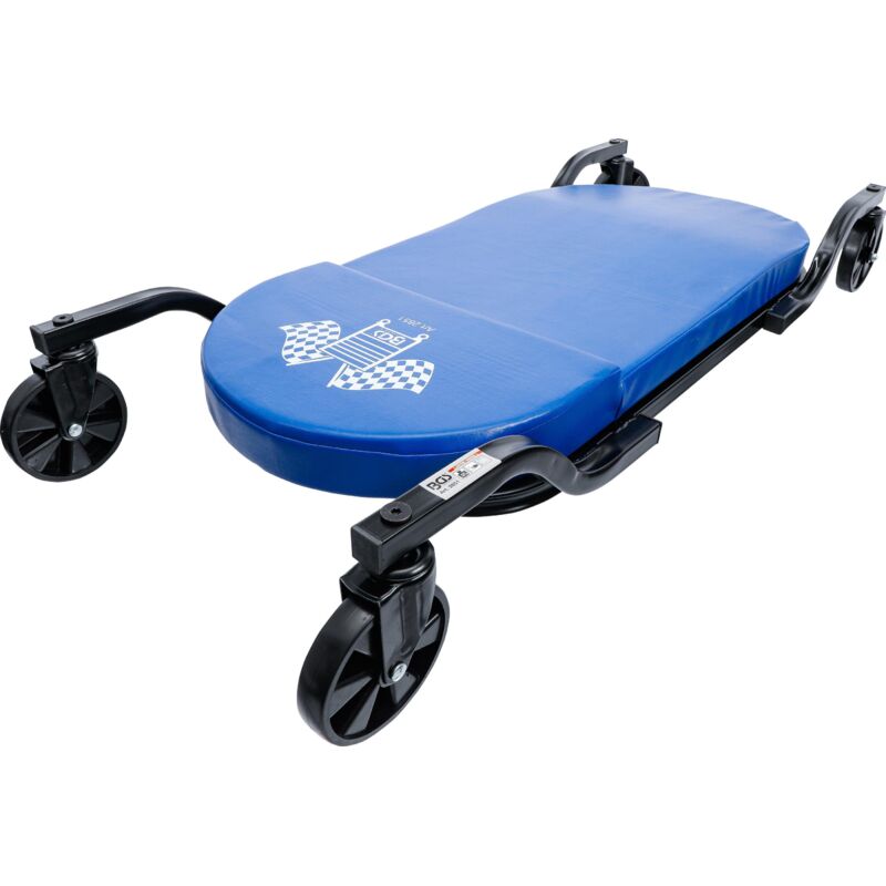 Chariot De Visite BGS 2996 | Avec Lampe LED Magnétique | Capacité 150 Kg | Dimensions 1030 X 500 Mm