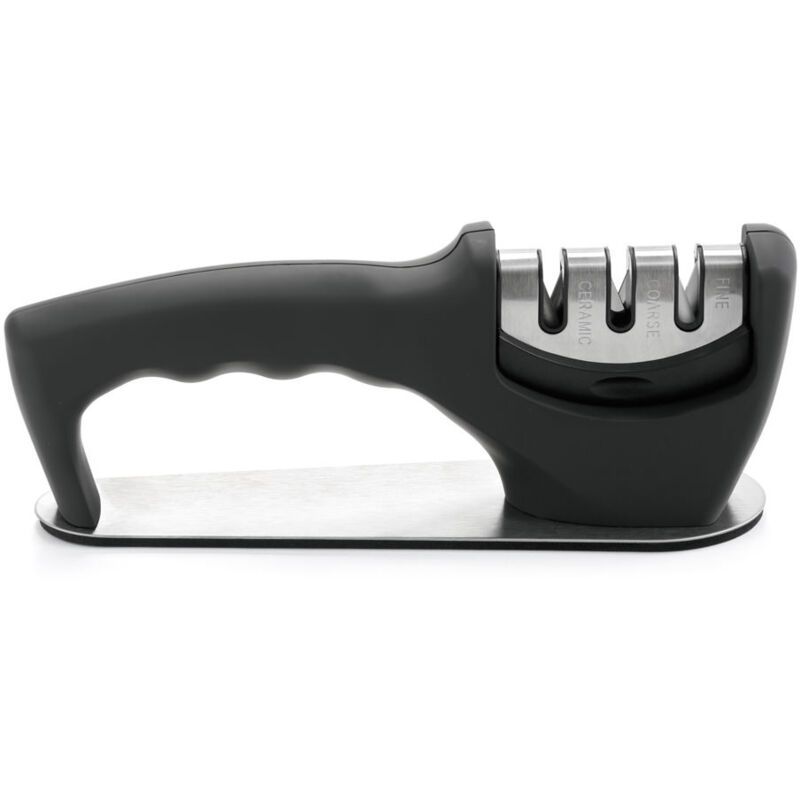 Deiss PRO Aiguiseur De Couteaux à Bouton D'angle Réglable - Aiguiseur Anuel Pour Couteaux De