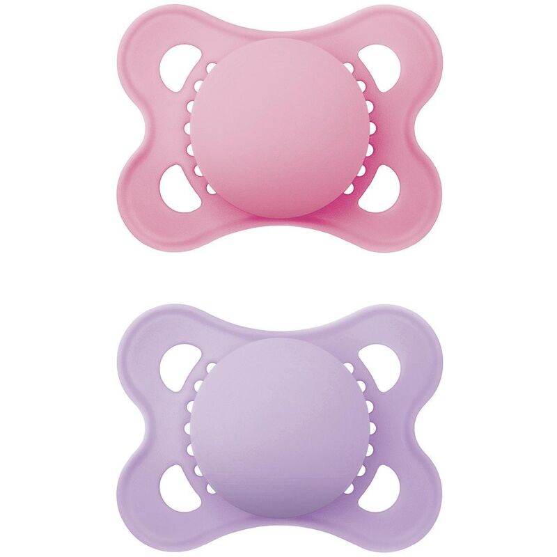 Tétine MAM Original 0-6 Mois – Silicone, Fille, Rose/lila, En Hongrie