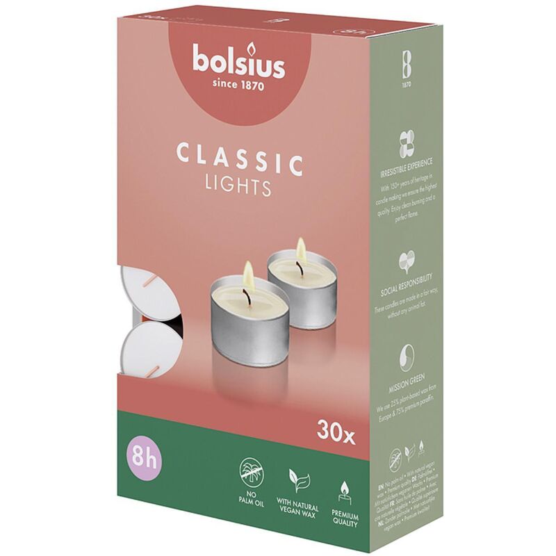 Lot 100 Bougies Chauffe-Plat PAPSTAR - Blanc, Diamètre 38 Mm, Durée 4 Heures, Idéal Dîner Ambiance