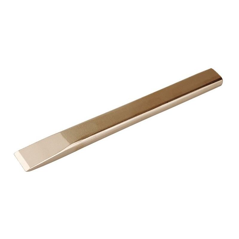 Burin plat longueur 200 mm largeur de lame 25 mm coupe transversale de la tige 25 x 10 mm