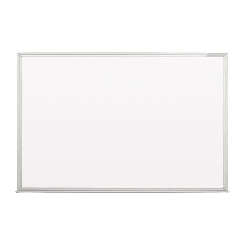 Vivol Tableau blanc Magnétique panneau Sans Cadre, Tableau magnétique avec  étagère à crayons, Tableau feutre mural Mur magnétique