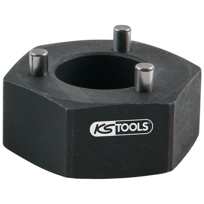 KS Tools - Clé à ergot brunie pour écrous à empreintes sur le
