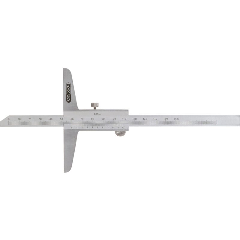 KS Tools - Jauge de profondeur, 0-300mm - 300.0574