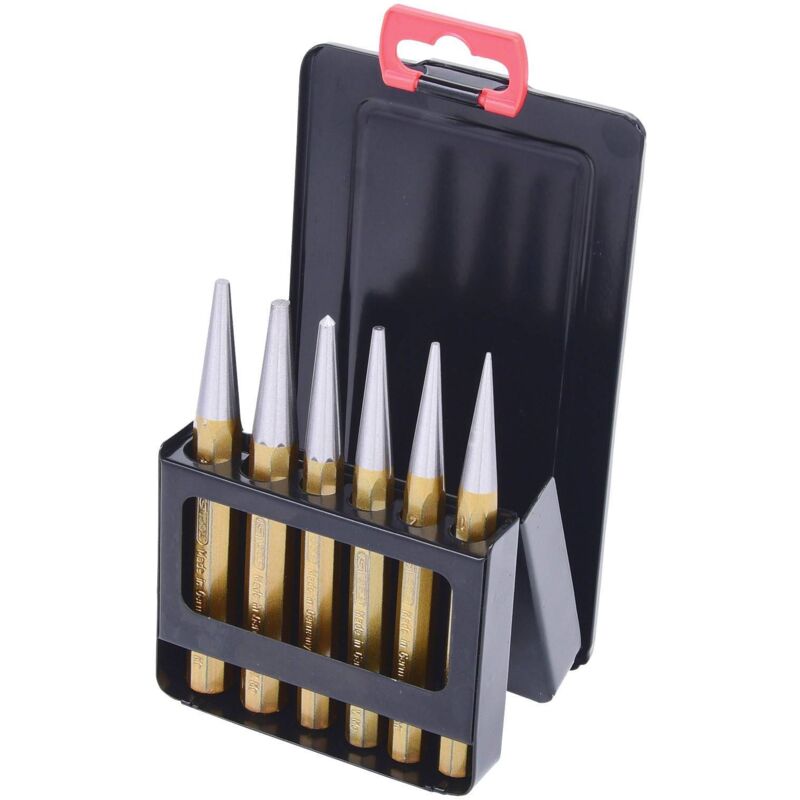 Coffret KS TOOLS 6 Outils Combinés En Acier Chromé Vanadium - Boîte Métal