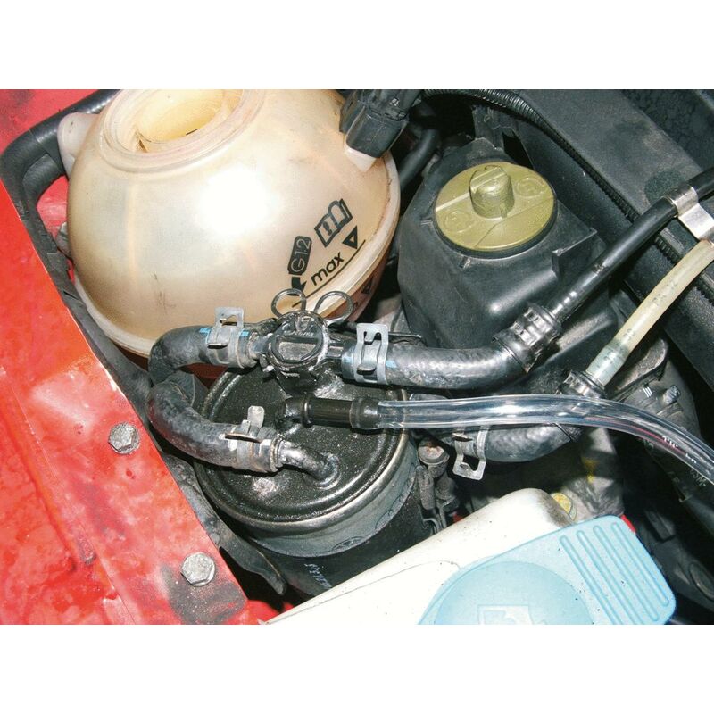 KS TOOLS Appareil de purge pour moteurs diesel, 11 pcs